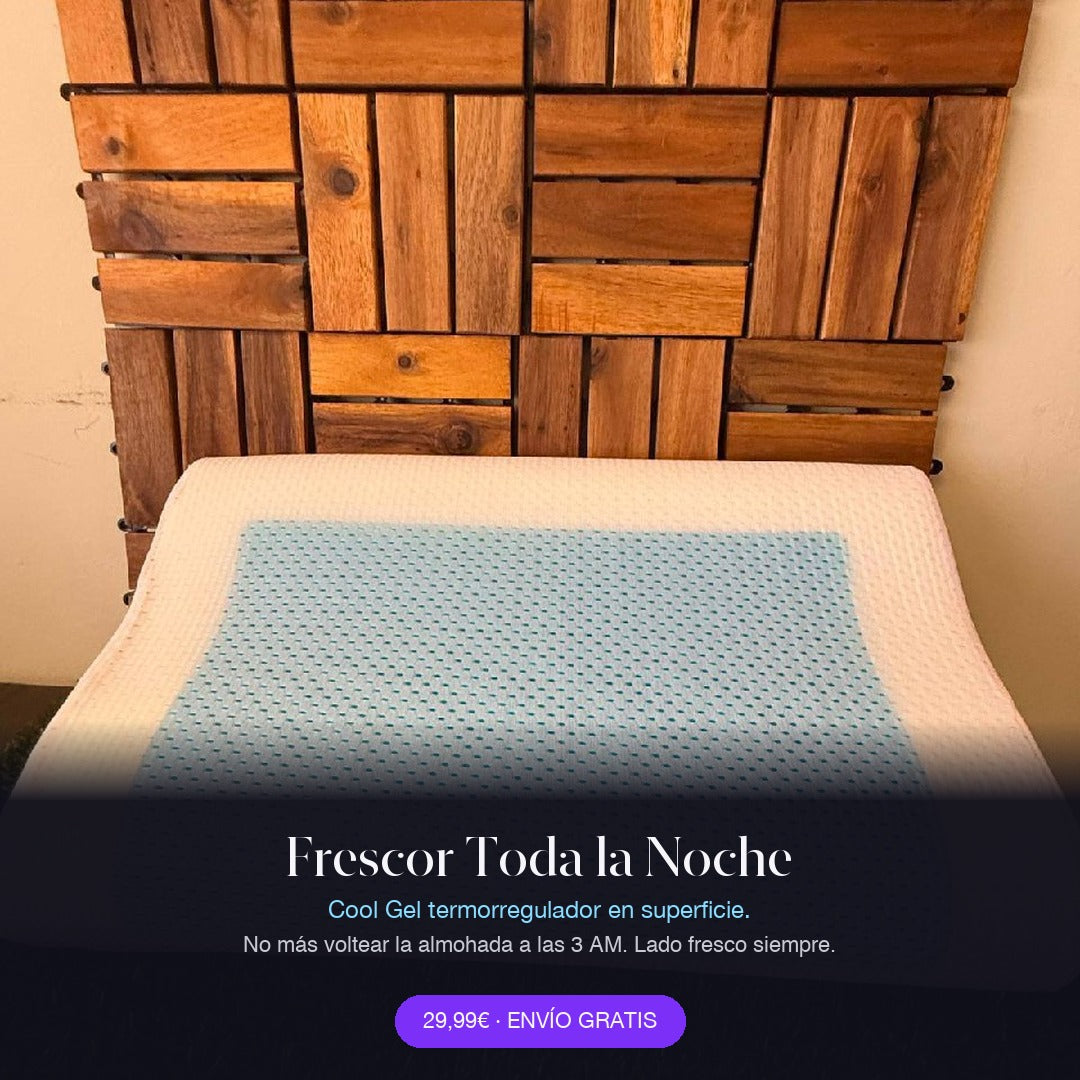 Frescor toda la noche — Cool Gel termorregulador