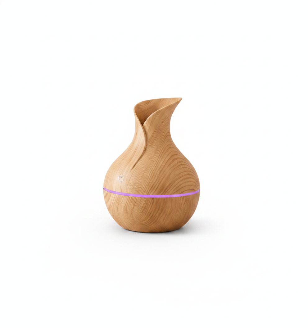 Humidificador Jarrón Decorativo Gen-X con LED | Difusor Arom