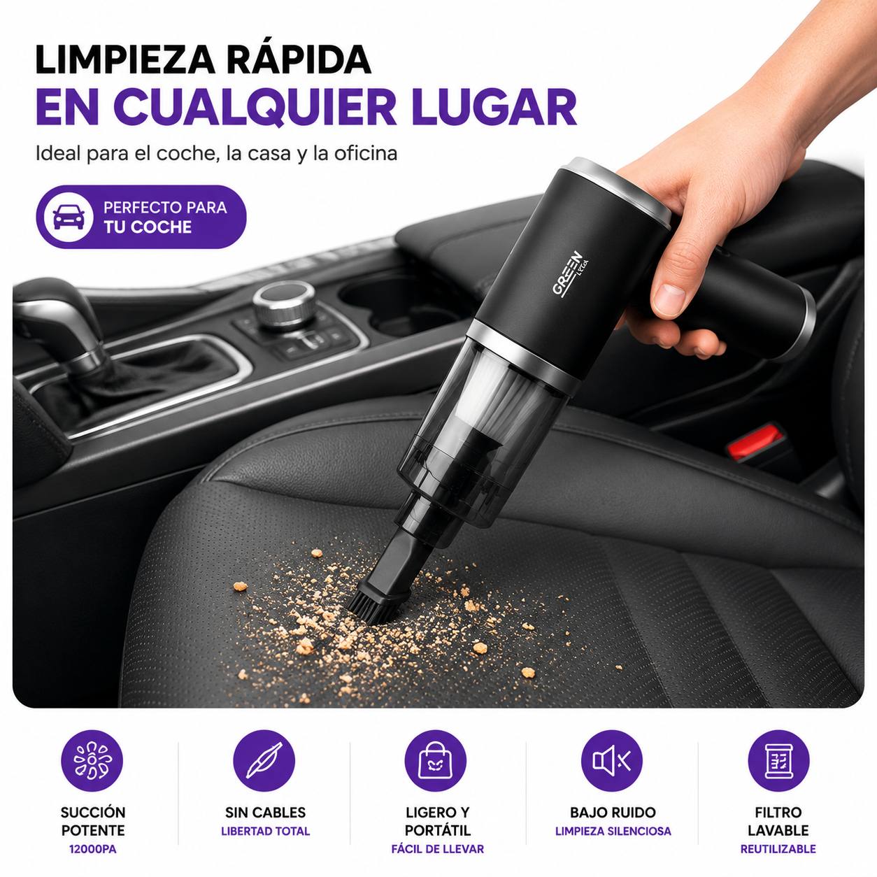 Limpieza en cualquier lugar