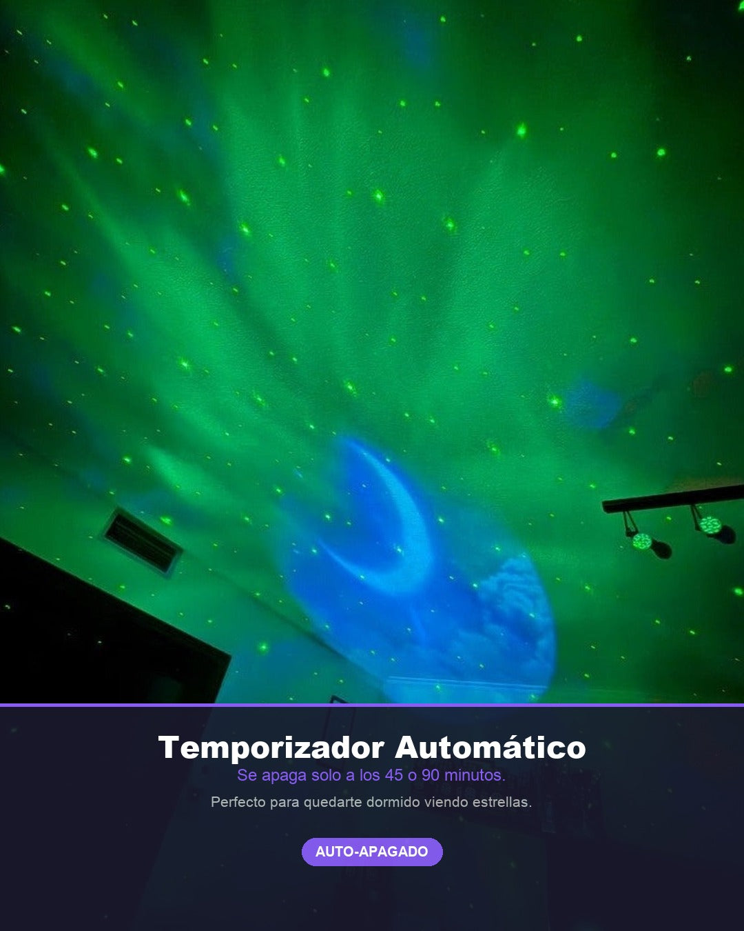Proyector Galaxia Astronauta con Mando | Nebulosa y Estrellas LED para Habitación