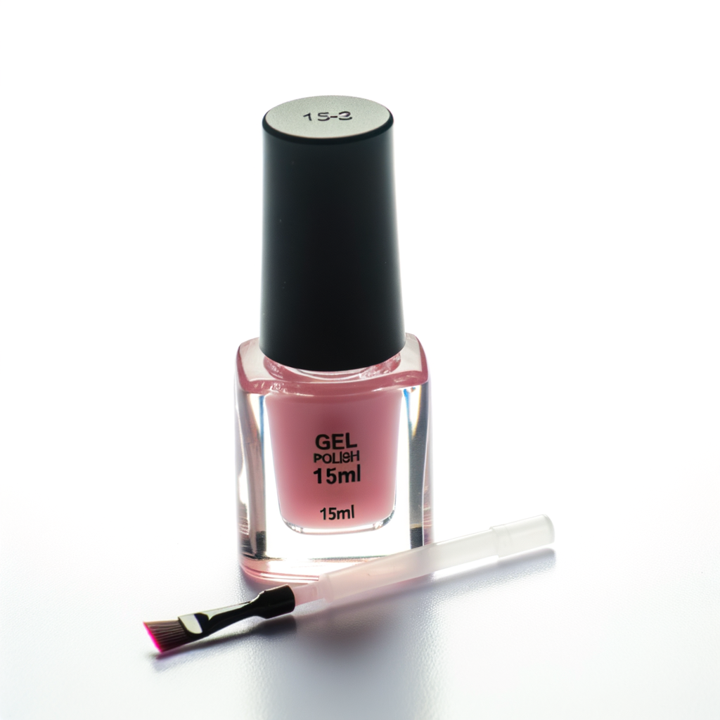 Gel Uñas fondo blanco producto