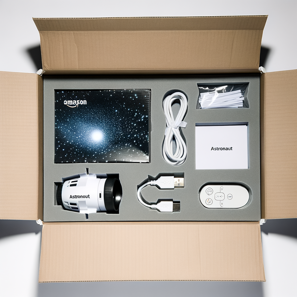 Proyector Astronauta - Que incluye unboxing