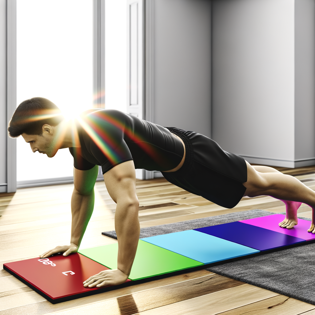 Tabla Push-Up lifestyle uso real en casa