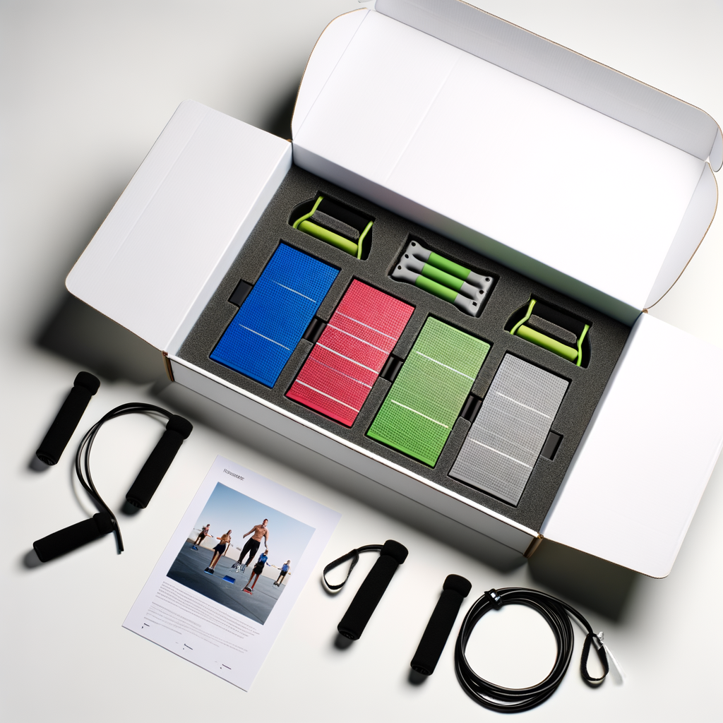 Tabla Push-Up que incluye unboxing