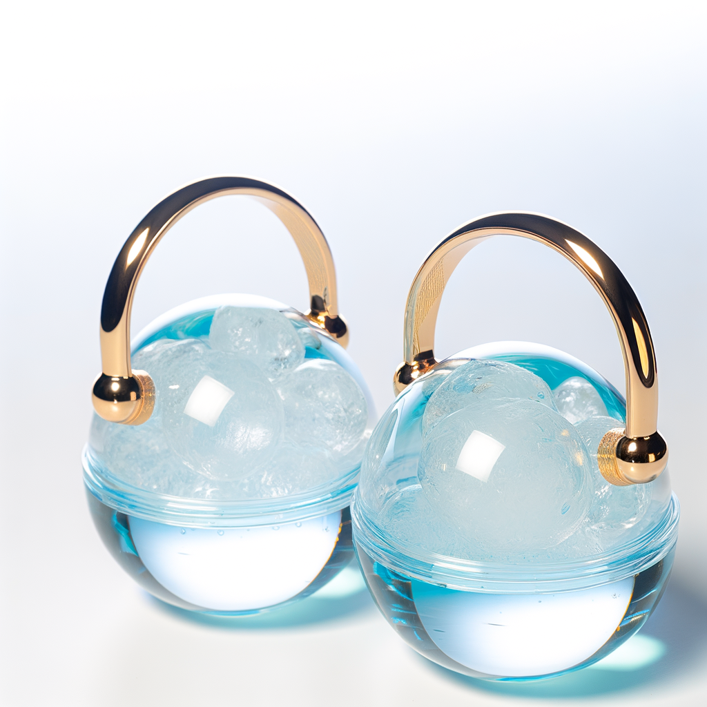 Ice Globes - Producto fondo blanco