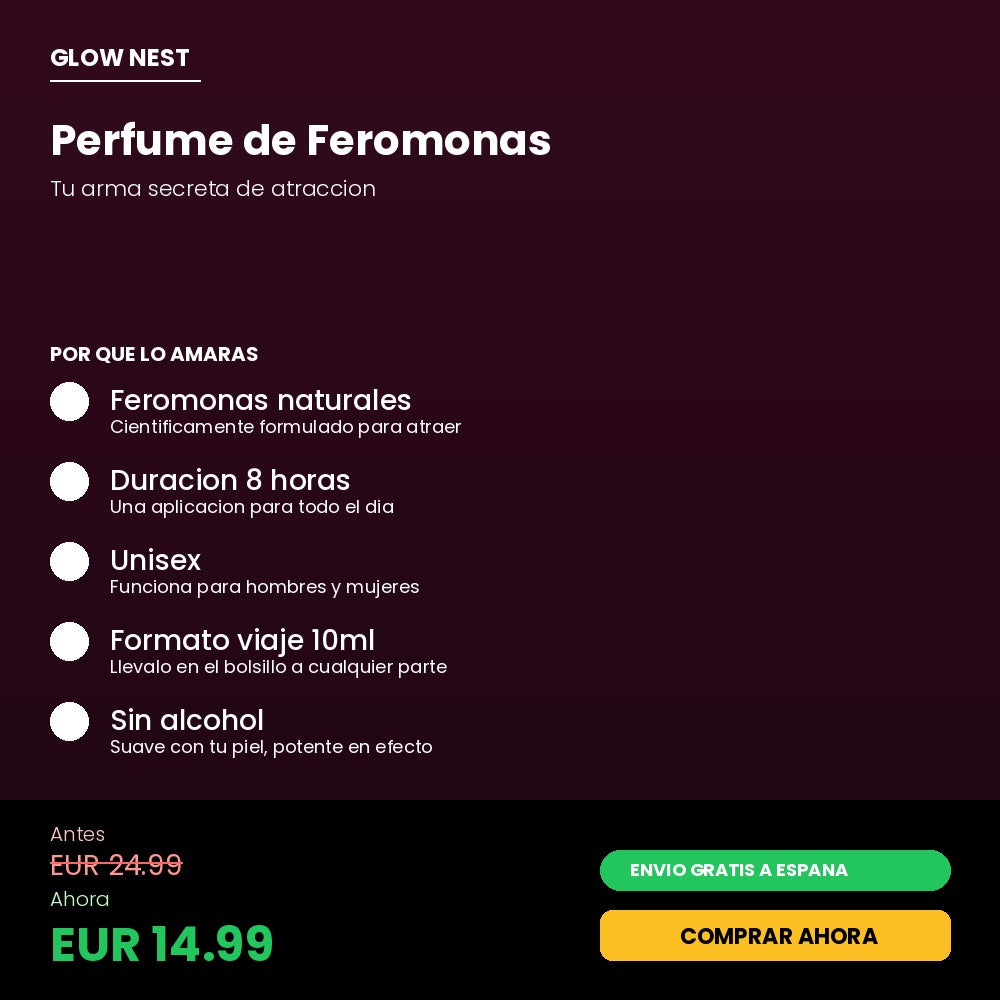 Perfume de Feromonas - Tu Arma Secreta de Atraccion