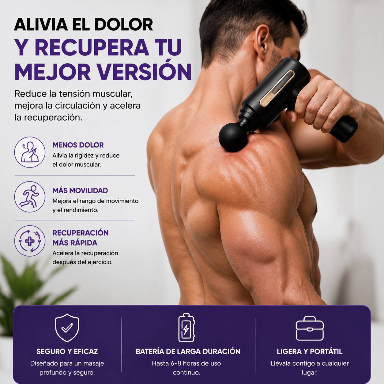 Alivia el dolor y recupera